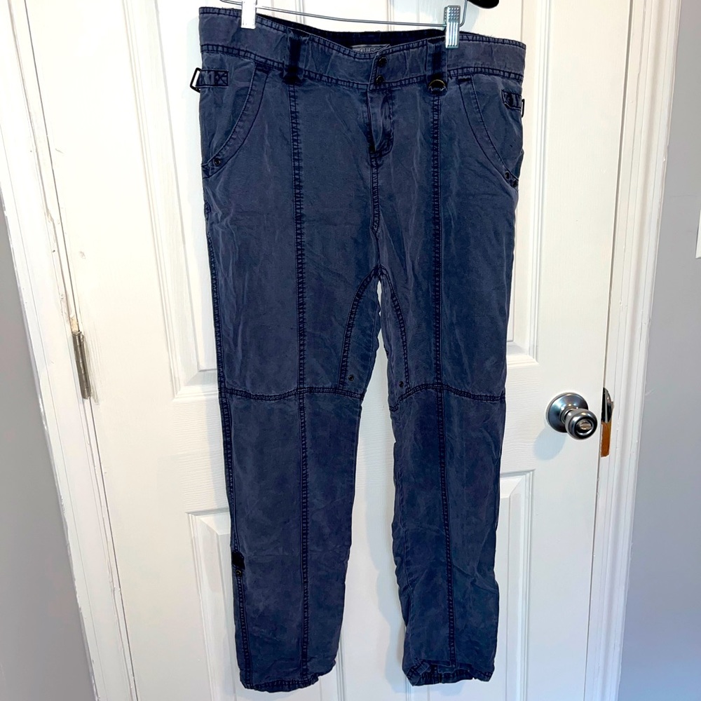 Straight casual pants